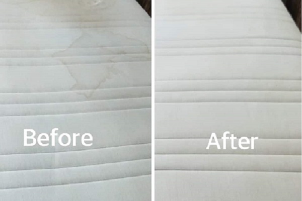 Professional Mattress Cleaning Before After